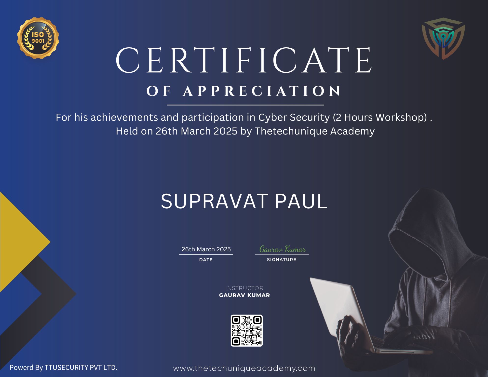 Certificate 4