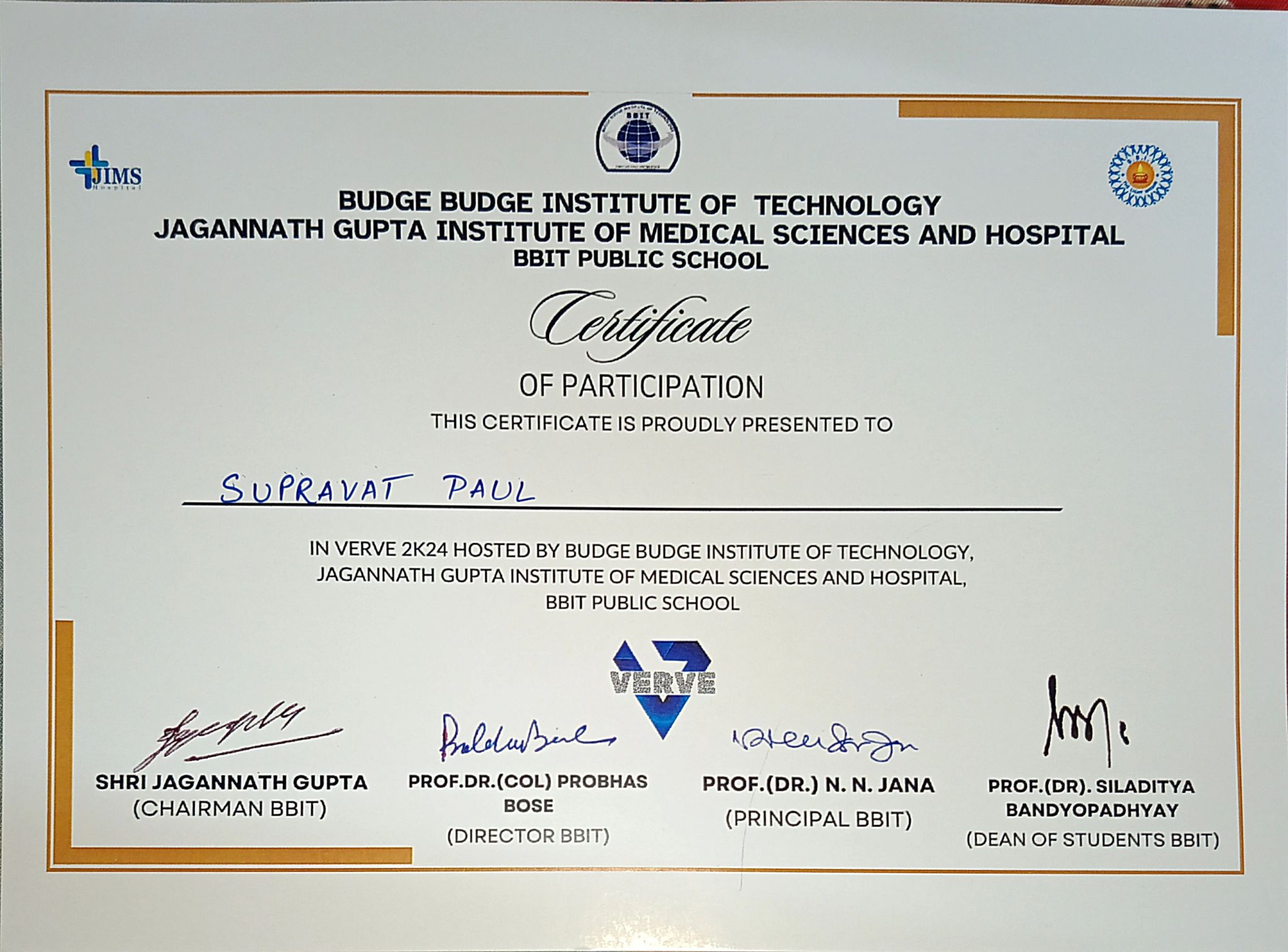Certificate 4