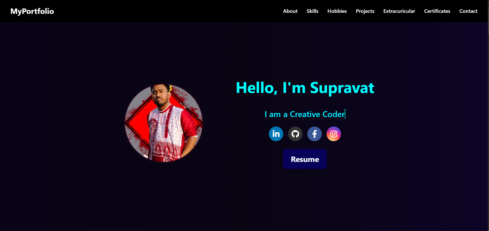 Portfolio Website